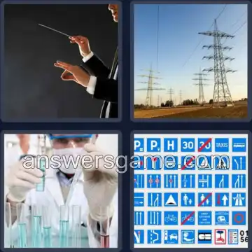 4 Pics 1 Word 7 Letters CONDUCT