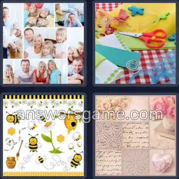 4 Pics 1 Word 7 Letters COLLAGE