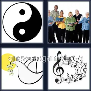 4 Pics 1 Word 7 Letters HARMONY