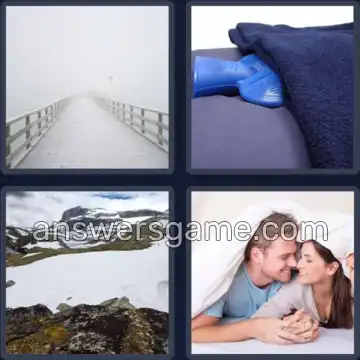 4 Pics 1 Word 7 Letters BLANKET