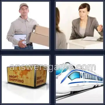 4 Pics 1 Word 7 Letters EXPRESS