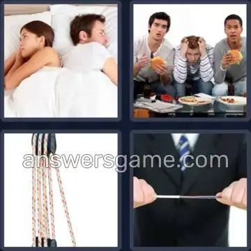 4 Pics 1 Word 7 Letters TENSION