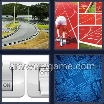 4 Pics 1 Word 7 Letters CIRCUIT