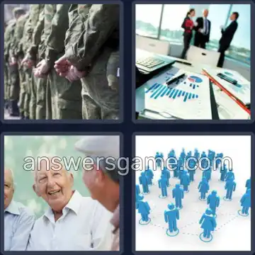 4 Pics 1 Word 7 Letters COMPANY