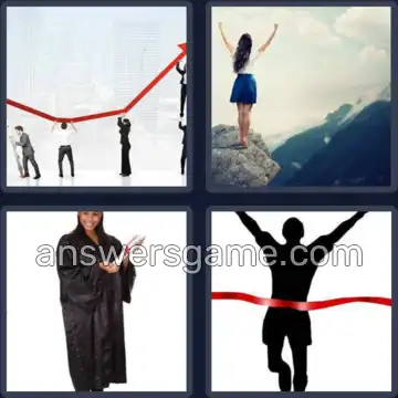 4 Pics 1 Word 7 Letters ACHIEVE