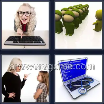 4 Pics 1 Word 7 Letters COMMAND