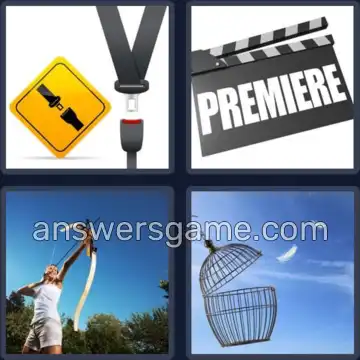 4 Pics 1 Word 7 Letters RELEASE