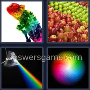 4 Pics 1 Word 8 Letters SPECTRUM