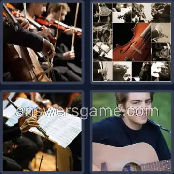4 Pics 1 Word 8 Letters MUSICIAN