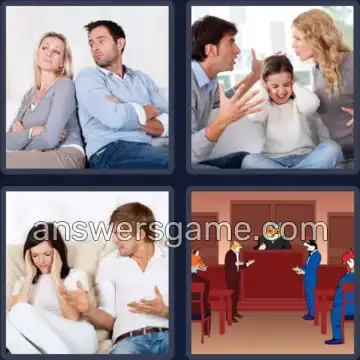 4 Pics 1 Word 8 Letters ARGUMENT
