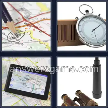 4 Pics 1 Word 8 Letters TRACKING