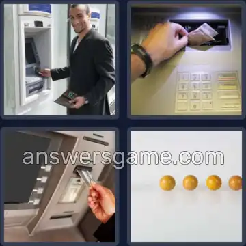 4 Pics 1 Word 8 Letters WITHDRAW