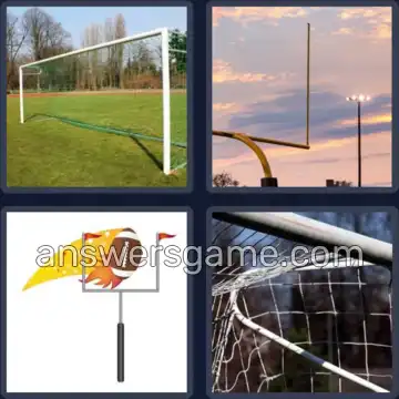 4 Pics 1 Word 8 Letters CROSSBAR