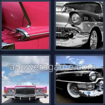 4 Pics 1 Word 8 Letters CADILLAC