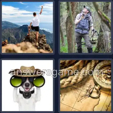 4 Pics 1 Word 8 Letters EXPLORER