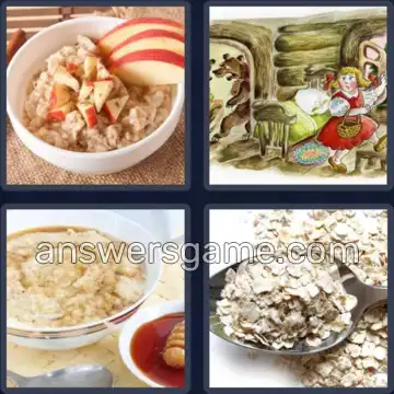 4 Pics 1 Word 8 Letters PORRIDGE