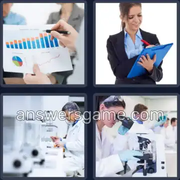 4 Pics 1 Word 8 Letters RESEARCH