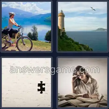 4 Pics 1 Word 8 Letters OVERLOOK