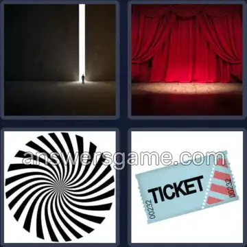 4 Pics 1 Word 8 Letters ENTRANCE