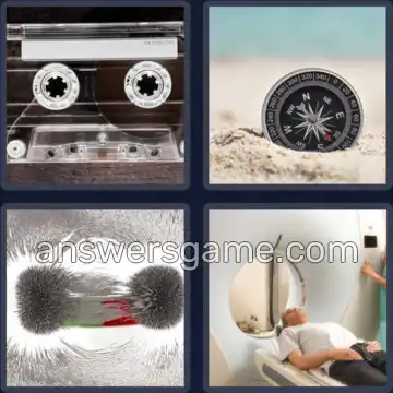 4 Pics 1 Word 8 Letters MAGNETIC