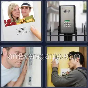 4 Pics 1 Word 8 Letters INTERCOM