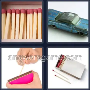 4 Pics 1 Word 8 Letters MATCHBOX