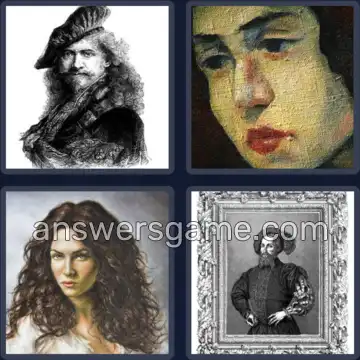 4 Pics 1 Word 8 Letters PORTRAIT