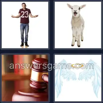 4 Pics 1 Word 8 Letters INNOCENT