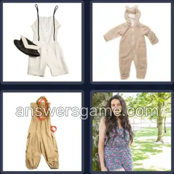 4 Pics 1 Word 8 Letters PLAYSUIT