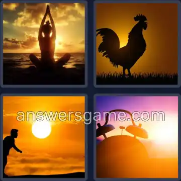 4 Pics 1 Word 8 Letters DAYBREAK