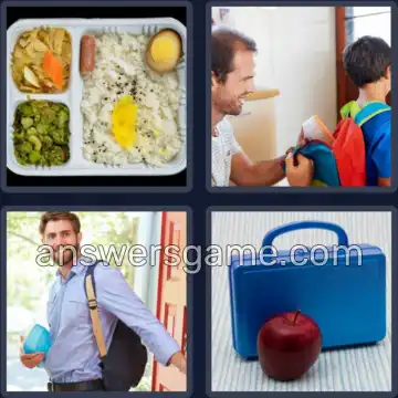 4 Pics 1 Word 8 Letters LUNCHBOX