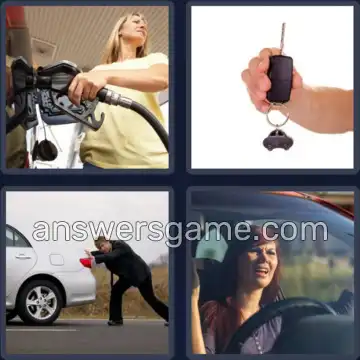 4 Pics 1 Word 8 Letters MOTORIST