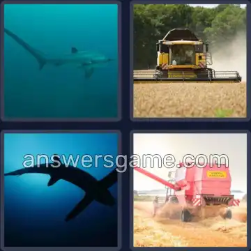 4 Pics 1 Word 8 Letters THRESHER