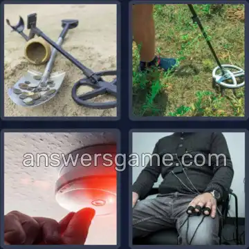 4 Pics 1 Word 8 Letters DETECTOR