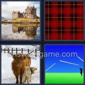 4 Pics 1 Word 8 Letters SCOTTISH