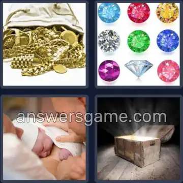 4 Pics 1 Word 8 Letters PRECIOUS