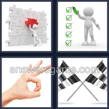 4 Pics 1 Word 8 Letters COMPLETE
