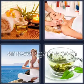 4 Pics 1 Word 8 Letters WELLNESS