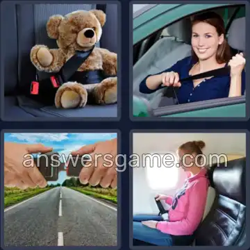 4 Pics 1 Word 8 Letters SEATBELT