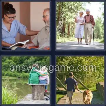 4 Pics 1 Word 9 Letters COMPANION