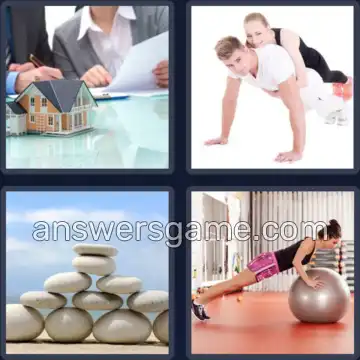 4 Pics 1 Word 9 Letters STABILITY