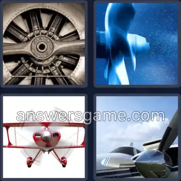 4 Pics 1 Word 9 Letters PROPELLER