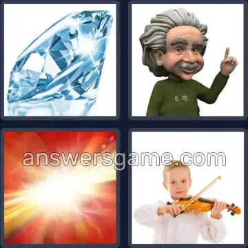 4 Pics 1 Word 9 Letters BRILLIANT