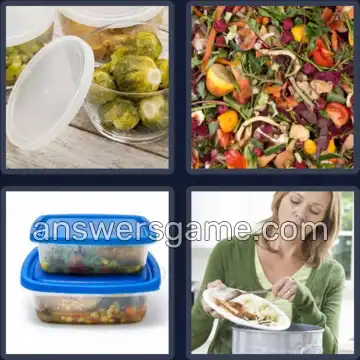 4 Pics 1 Word 9 Letters LEFTOVERS