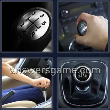 4 Pics 1 Word 9 Letters GEARSTICK