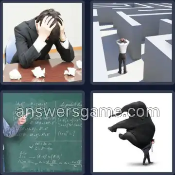 4 Pics 1 Word 9 Letters DIFFICULT