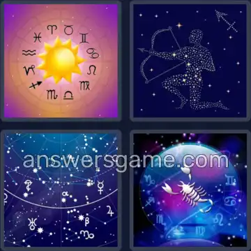 4 Pics 1 Word 9 Letters ASTROLOGY