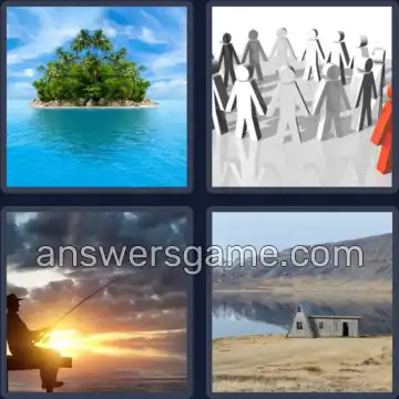 4 Pics 1 Word 9 Letters ISOLATION