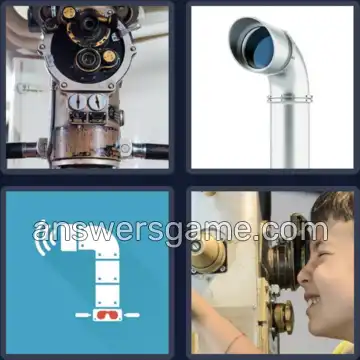4 Pics 1 Word 9 Letters PERISCOPE