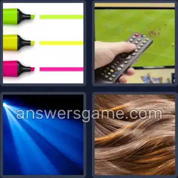 4 Pics 1 Word 9 Letters HIGHLIGHT